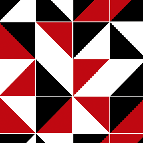 Adesivo Papel de Parede - Tricolor Quadrados